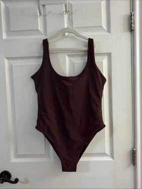 Piper Cacao Brown One-Piece Swimsuit